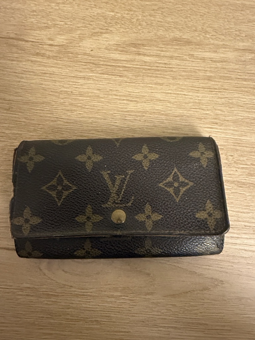 Louis Vuitton Monogram Porte Tressor Wallet